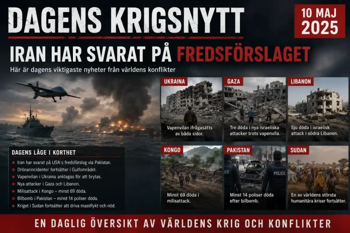 dagens krigsnytt