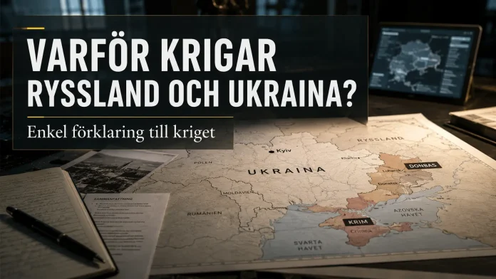 varför krigar Ryssland och Ukraina