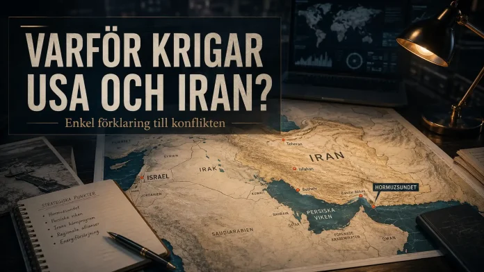 varför krigar USA och Iran