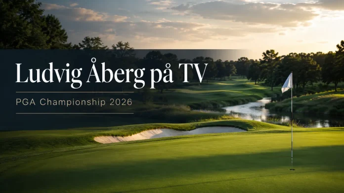 Ludvig Åberg på TV