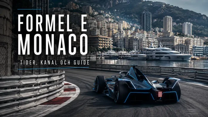 Formel E Monaco på tv