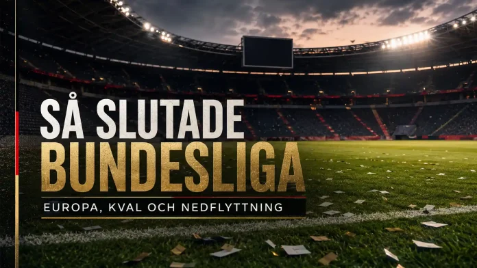 Så slutade Bundesliga