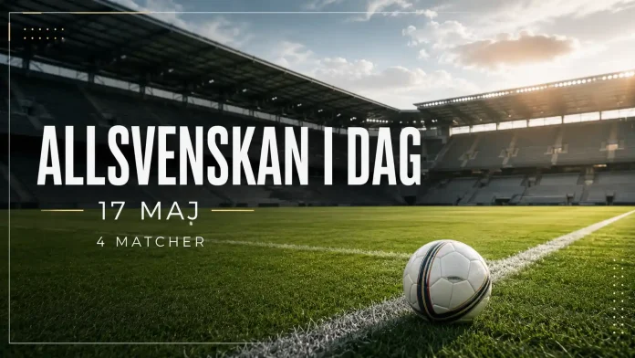 Allsvenskan i dag 17 maj