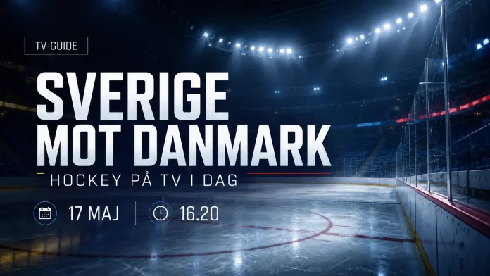 Sverige Danmark hockey på tv