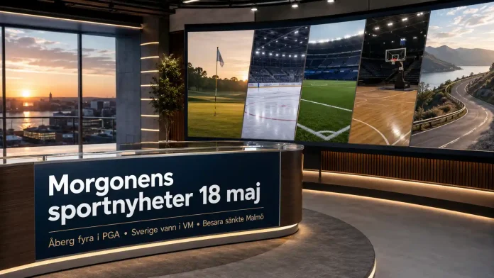 Morgonens sportnyheter 18 maj