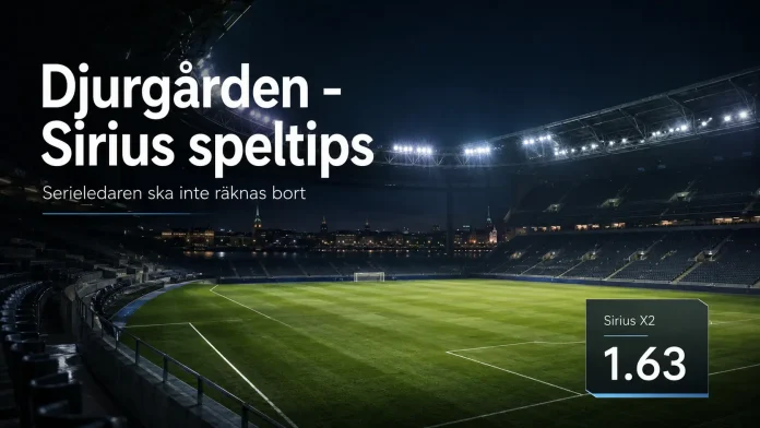 Djurgården Sirius speltips