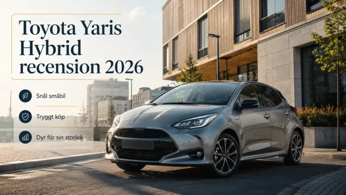 Toyota Yaris Hybrid recension 2026