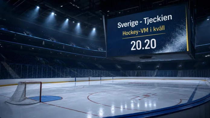 Sverige - Tjeckien på tv