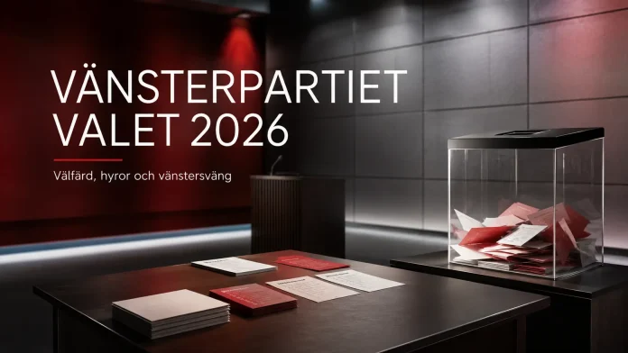 Vänsterpartiet valet 2026