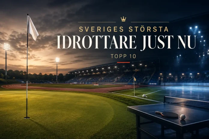 Sveriges största idrottare just nu