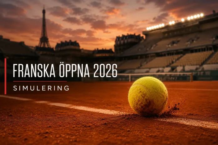 Franska öppna 2026 simulering