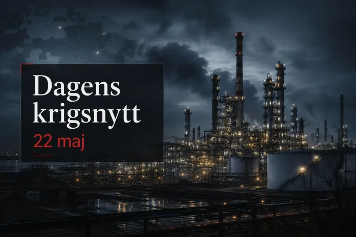 Dagens krigsnytt 22 maj