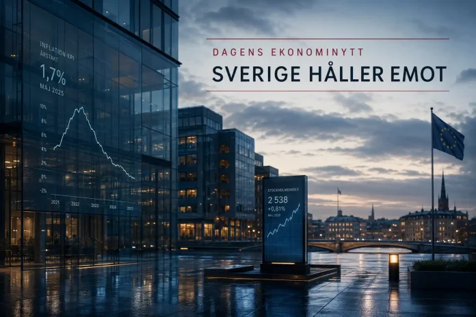 Dagens ekonominytt 22 maj