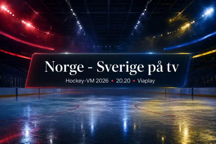 Norge - Sverige på tv