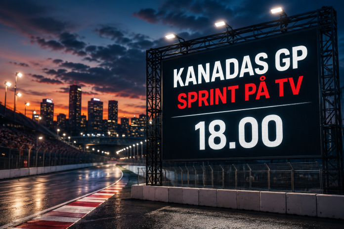 Kanadas GP sprint på tv