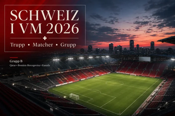 Schweiz i VM 2026