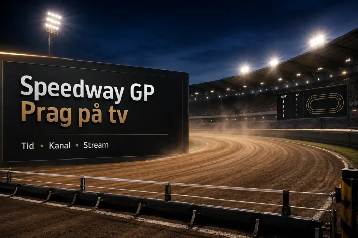 Speedway GP Prag på tv