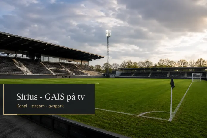 Sirius - GAIS på tv