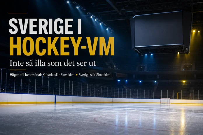 Sverige illa ute i hockey-VM