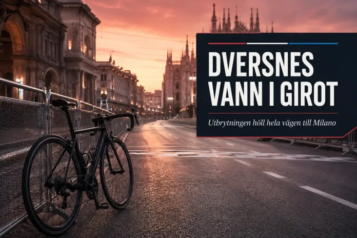Dversnes vann dagens etapp i Giro d’Italia