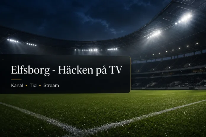 Elfsborg - Häcken på tv