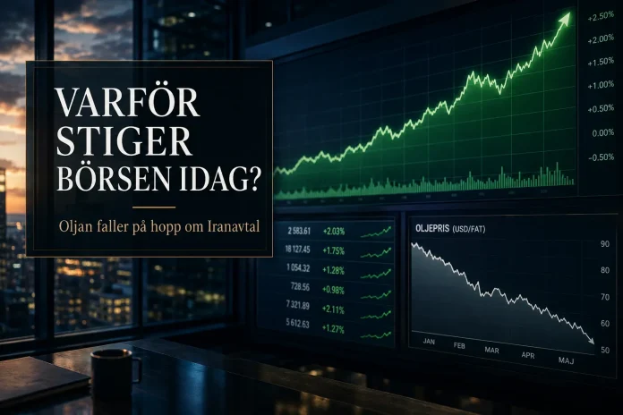 varför stiger börsen idag