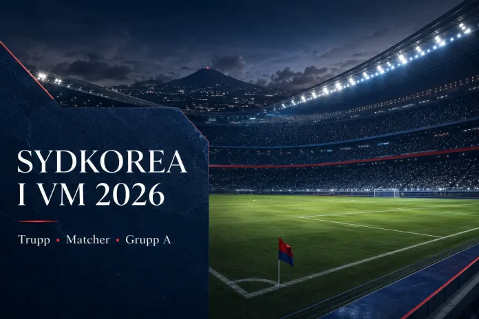Sydkorea i VM 2026