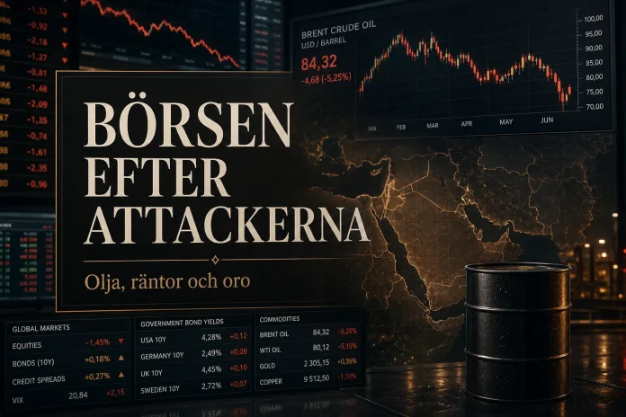 börsen idag efter USA:s attacker mot Iran