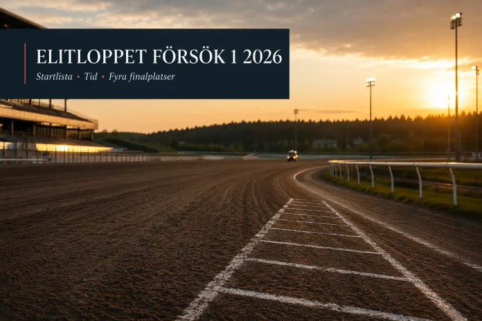 Elitloppet försök 1 2026