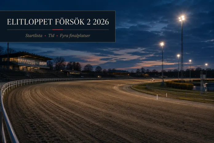 Elitloppet försök 2 2026