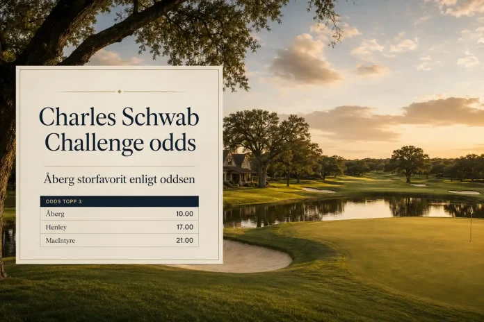 Charles Schwab Challenge odds