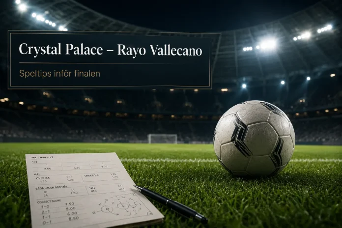 Crystal Palace – Rayo Vallecano speltips