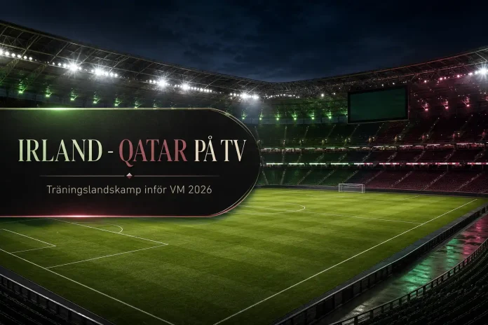 Irland - Qatar på tv