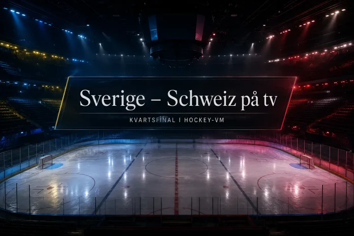 Sverige – Schweiz på tv