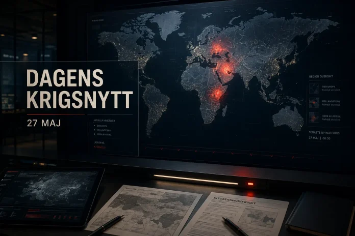 Dagens krigsnytt 27 maj