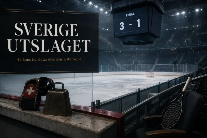 Sverige utslaget ur hockey-VM