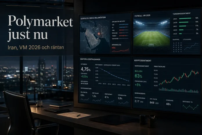 Polymarket just nu