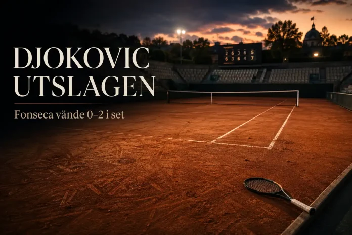 Djokovic utslagen ur Franska öppna