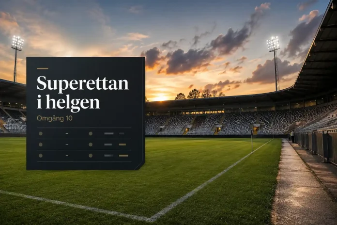 Superettan i helgen