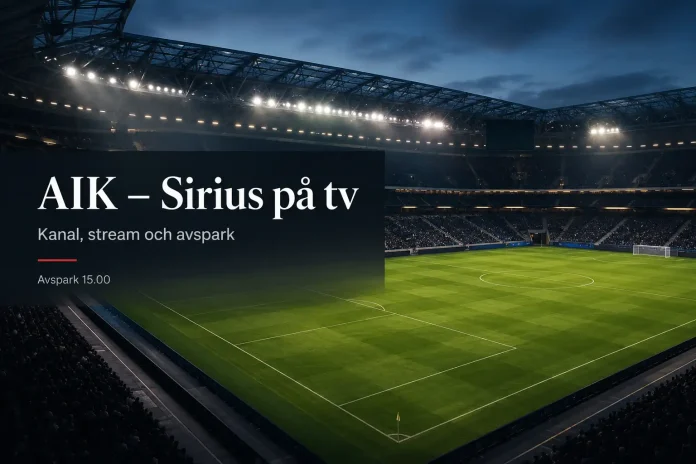 AIK - Sirius på tv