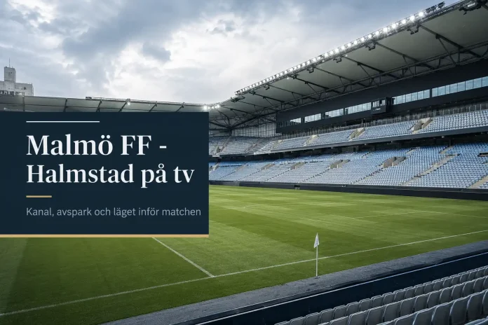 Malmö FF - Halmstad på tv