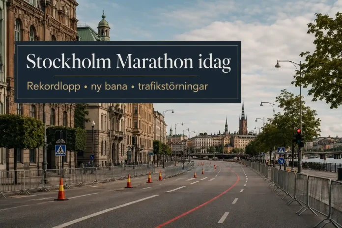 Stockholm Marathon idag