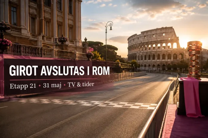 Giro d’Italia etapp 21 på tv