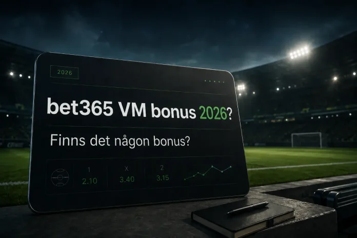 bet365 VM bonus 2026