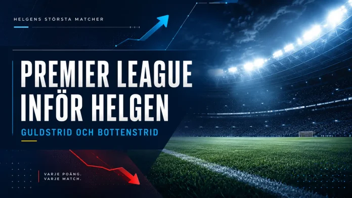 Premier League inför helgen