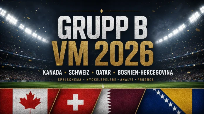 Grupp B VM 2026