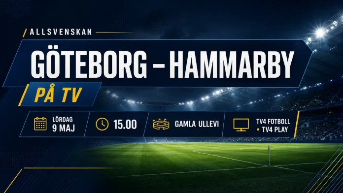 Göteborg - Hammarby på tv