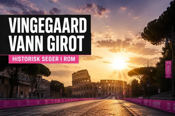 Vingegaard vann Giro d’Italia 2026