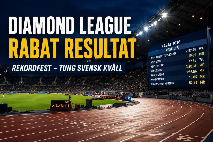 Diamond League Rabat resultat