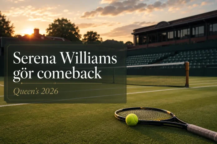 Serena Williams gör comeback
